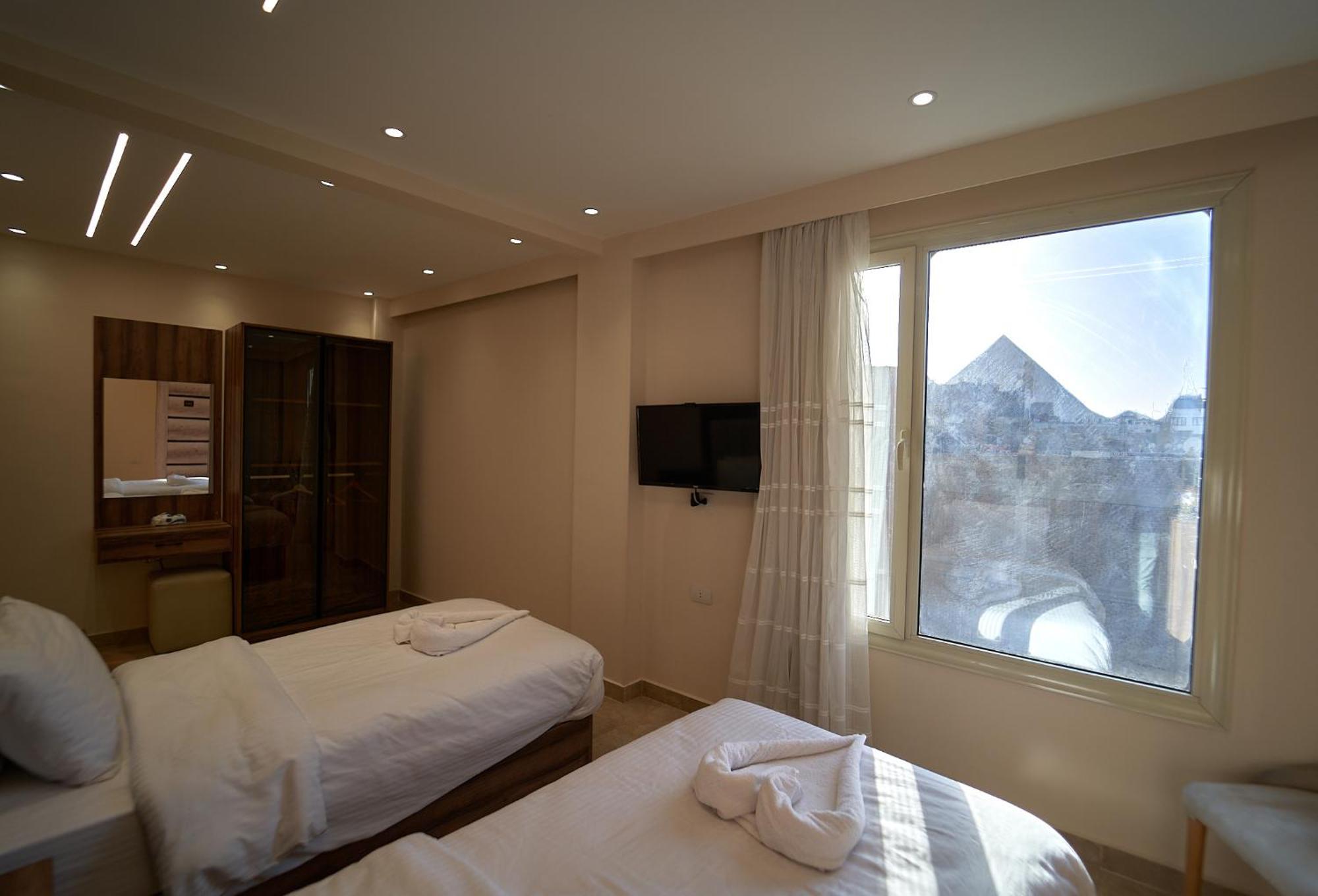 The Palace Pyramids View