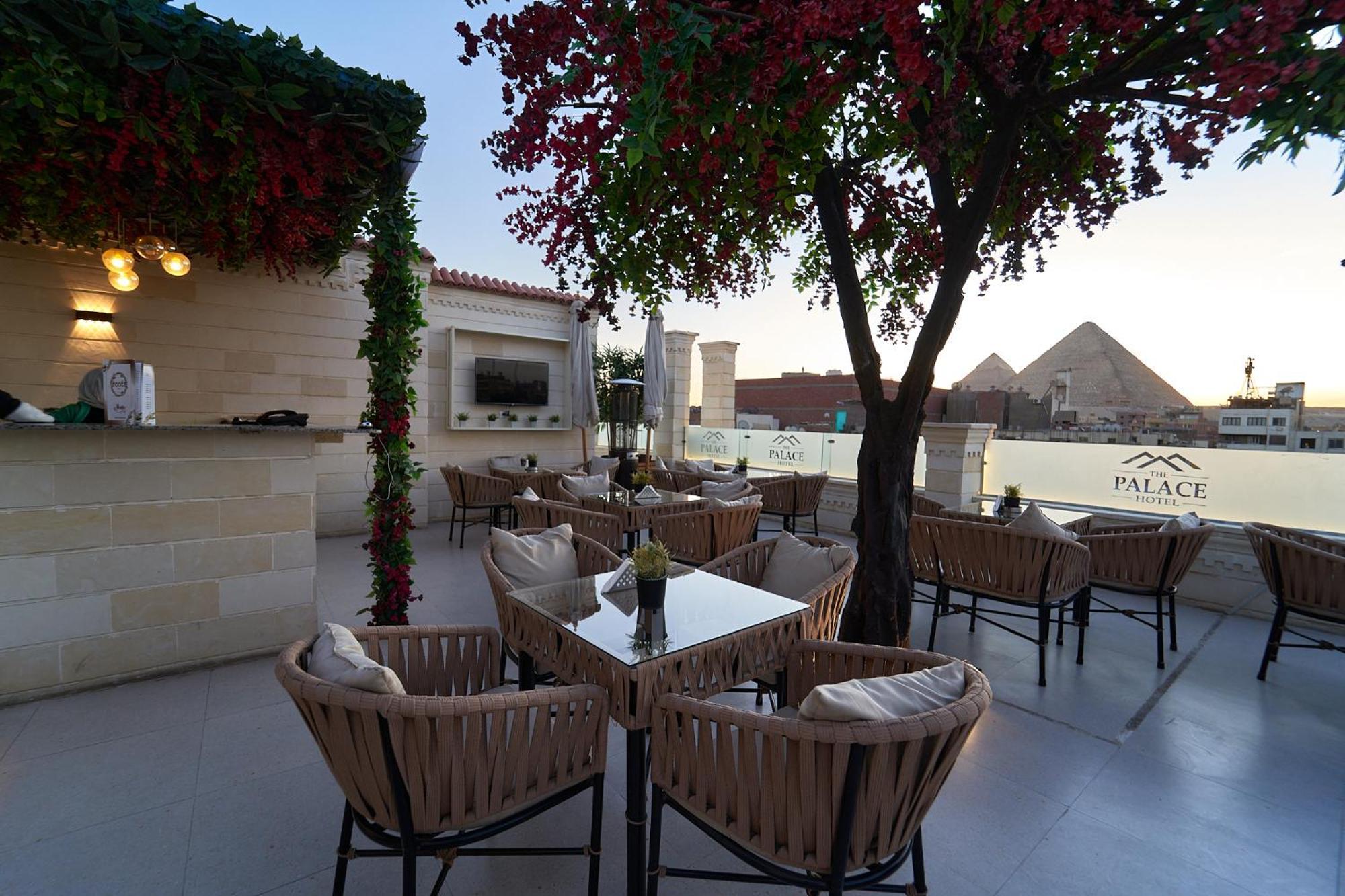 The Palace Pyramids View