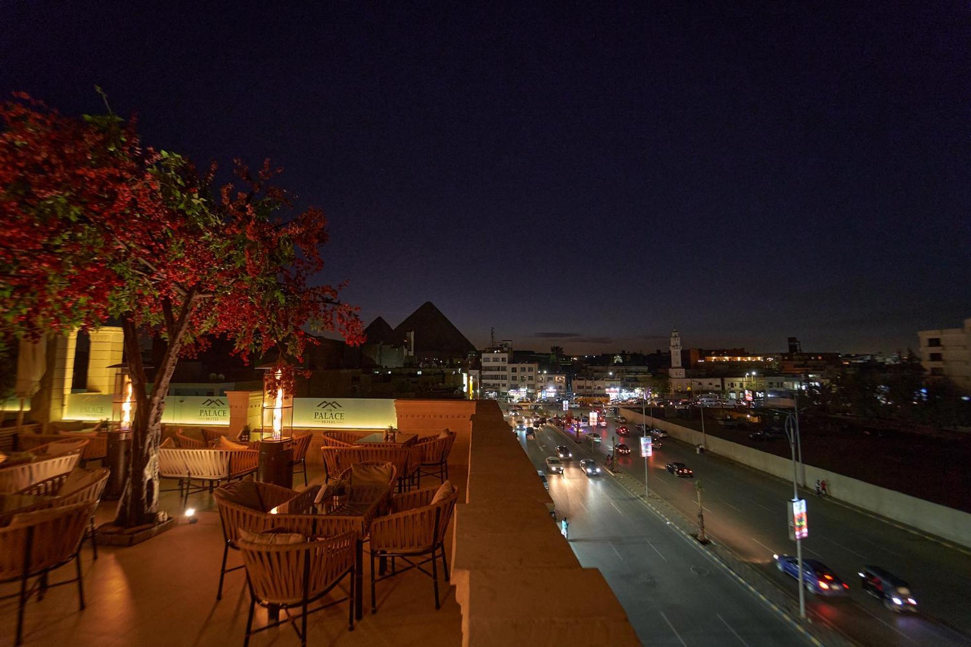 The Palace Pyramids View