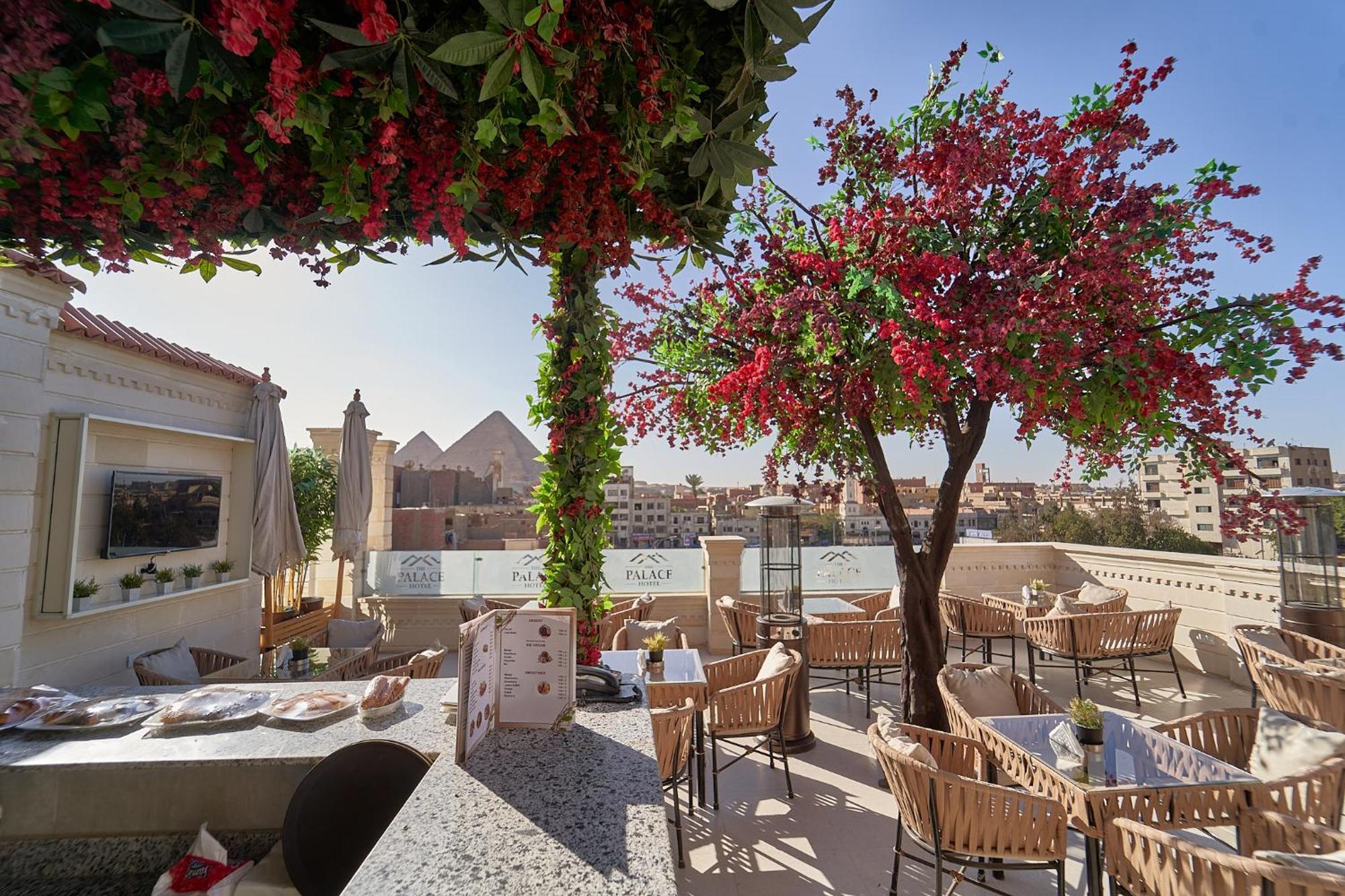 The Palace Pyramids View
